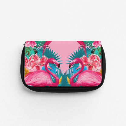 Flamingo and Tropical garden Pencil Case
