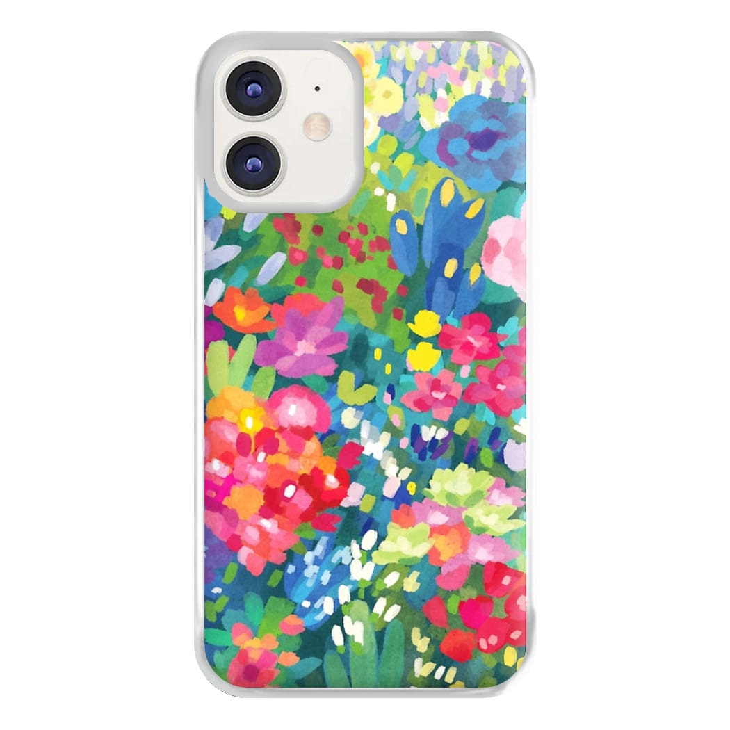 Colourful Floral Pattern Phone Case for iPhone 11