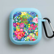 Colourful Floral Pattern AirPods Case 3