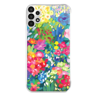 Colourful Floral Pattern Phone Case for Galaxy A13