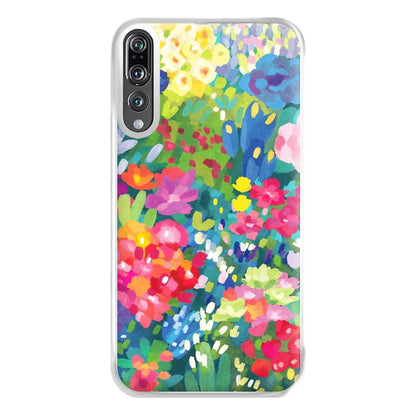 Colourful Floral Pattern Phone Case for Huawei P20 Pro