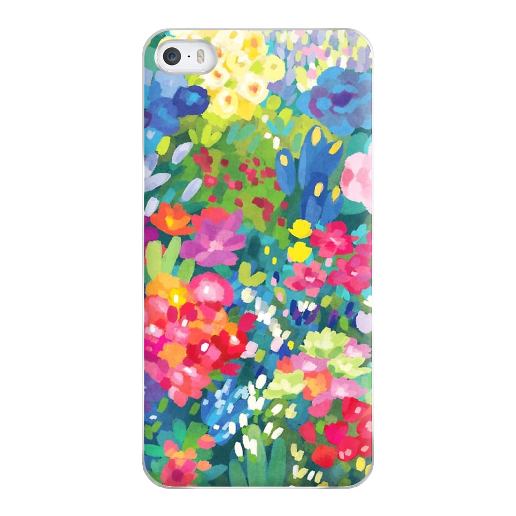 Colourful Floral Pattern Phone Case for iPhone 5 / 5s / SE 2016