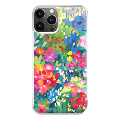 Colourful Floral Pattern Phone Case for iPhone 11 Pro Max