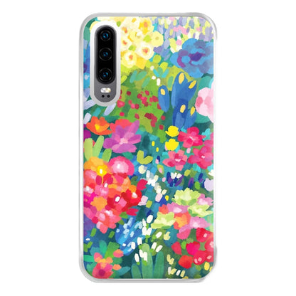 Colourful Floral Pattern Phone Case for Huawei P30