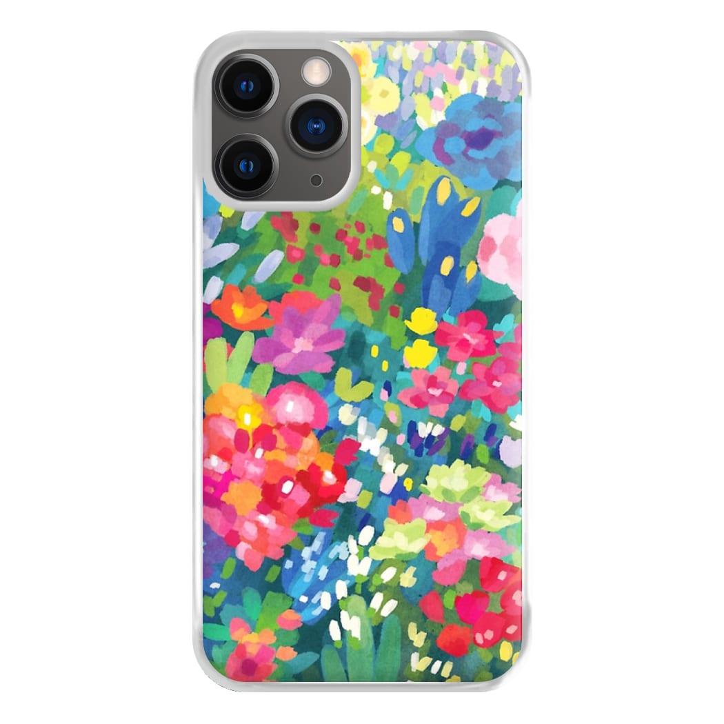 Colourful Floral Pattern Phone Case for iPhone 12 Pro Max