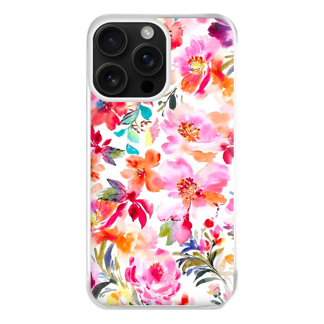 Spring Floral Pattern Phone Case