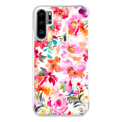 Spring Floral Pattern Phone Case for Huawei P30 Pro