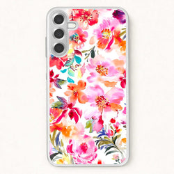 Spring Floral Pattern Phone Case for Galaxy A17