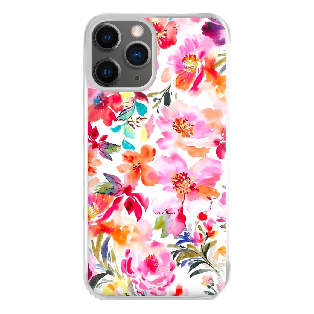 Spring Floral Pattern Phone Case for iPhone 12 Pro Max