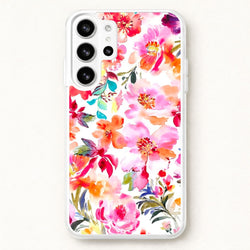 Spring Floral Pattern Phone Case for Galaxy S26 Ultra
