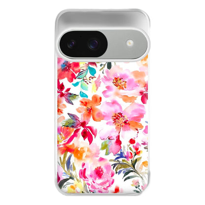 Spring Floral Pattern Phone Case for Google Pixel 9 / 9 Pro