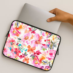 Spring Floral Pattern MacBook Case