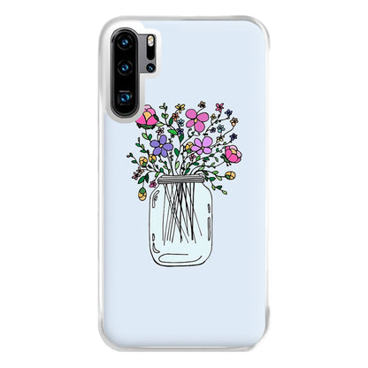 Cartoon Flower Jar Phone Case for Huawei P30 Pro