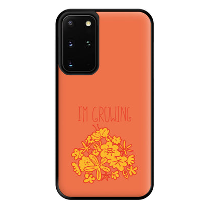 I'm Growing - Floral Phone Case for Galaxy S20 Plus