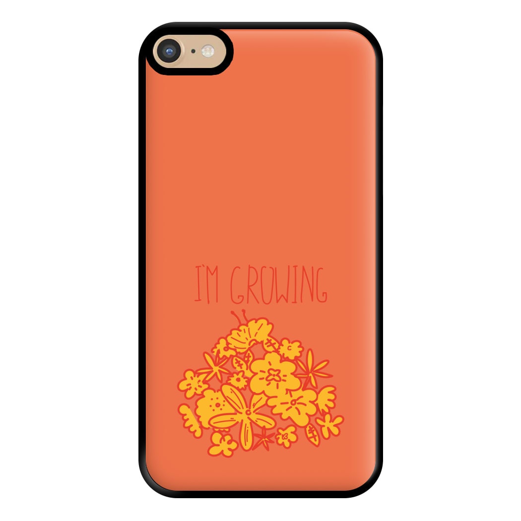 I'm Growing - Floral Phone Case for iPhone 6 Plus / 7 Plus / 8 Plus