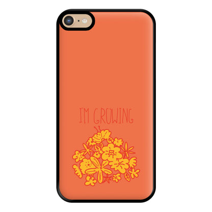 I'm Growing - Floral Phone Case for iPhone 6 Plus / 7 Plus / 8 Plus