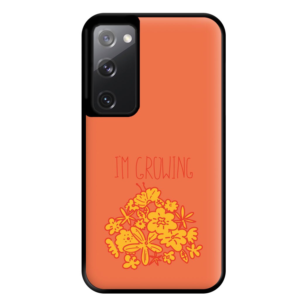 I'm Growing - Floral Phone Case for Galaxy S20FE