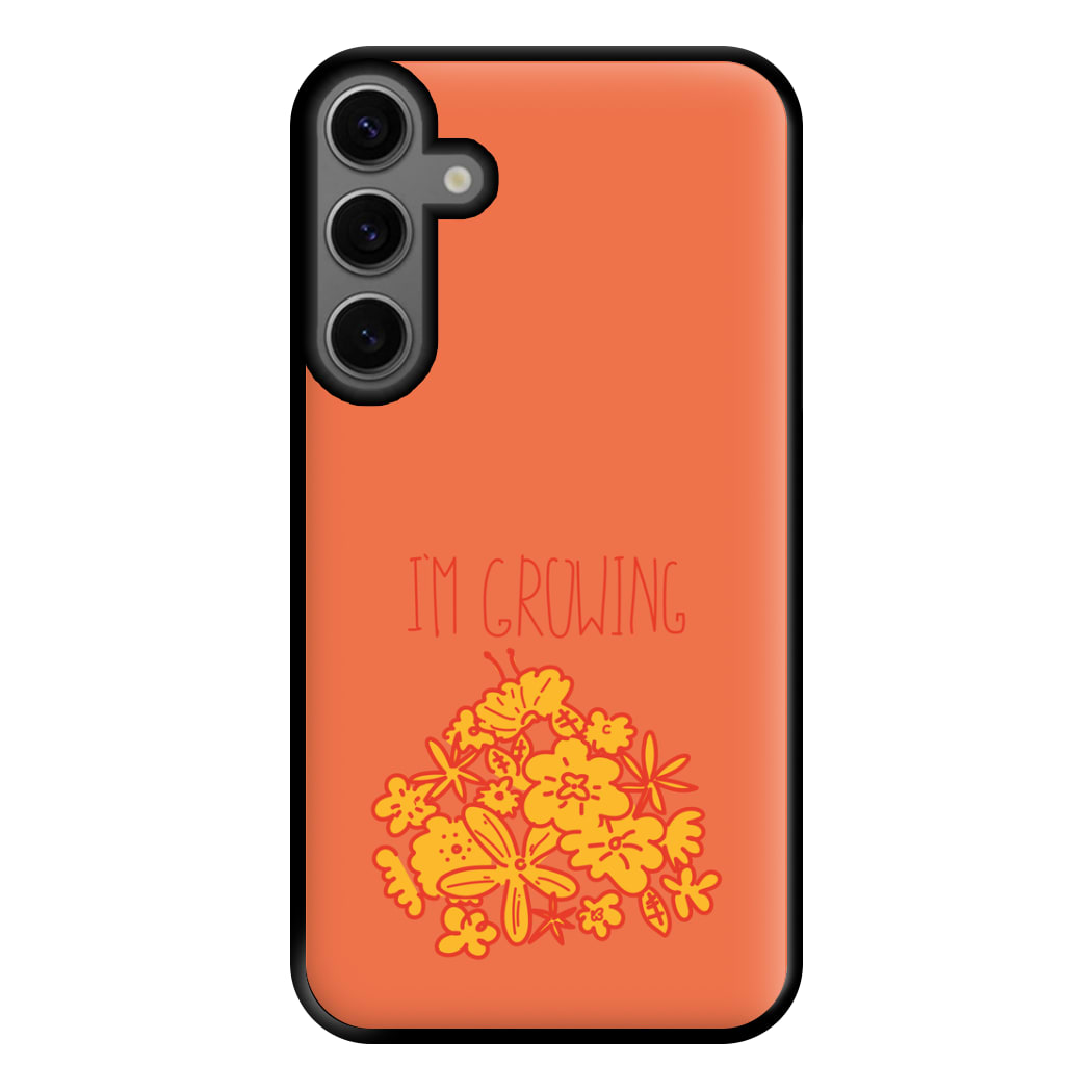 I'm Growing - Floral Phone Case for Galaxy S23FE