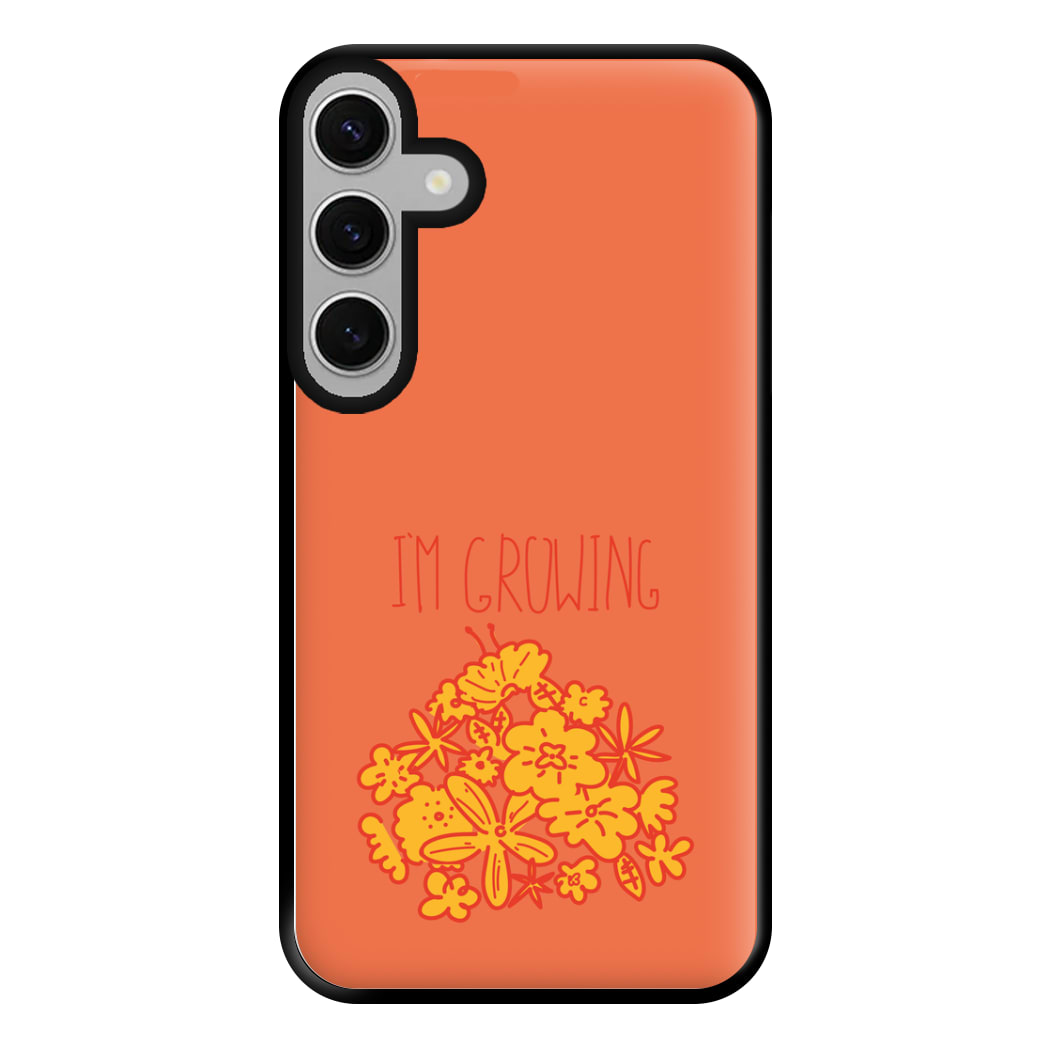 I'm Growing - Floral Phone Case for Galaxy S24FE