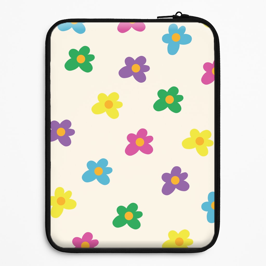 Cute Flower Pattern - Floral Universal Laptop Sleeve