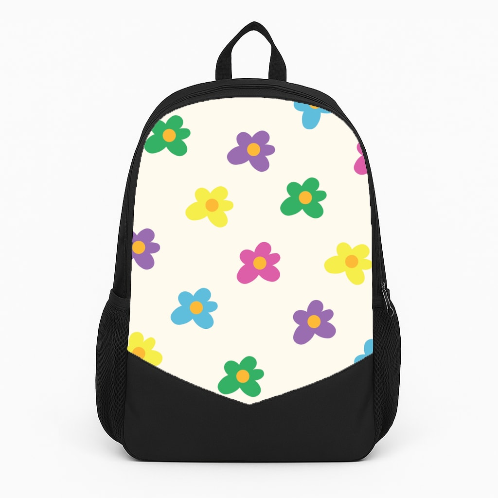 Cute Flower Pattern - Floral Backpack
