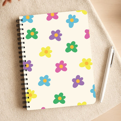 Cute Flower Pattern - Floral Notepad