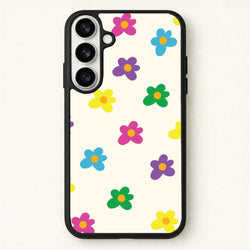 Cute Flower Pattern - Floral Phone Case for Galaxy S26