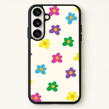 Cute Flower Pattern - Floral Phone Case for Galaxy S26 Plus