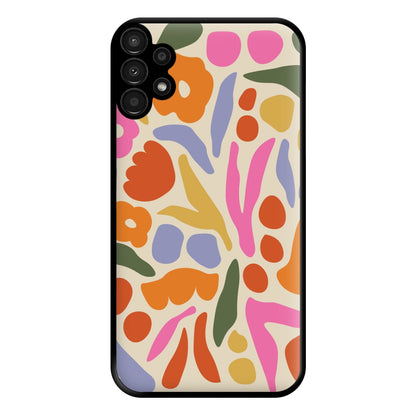 Abstract Floral Pattern - Floral Phone Case for Galaxy A13