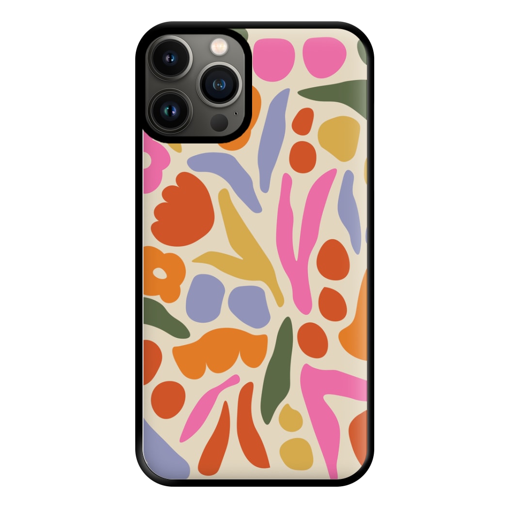 Abstract Floral Pattern - Floral Phone Case for iPhone 11 Pro Max