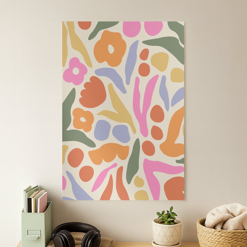 Abstract Floral Pattern - Floral Poster