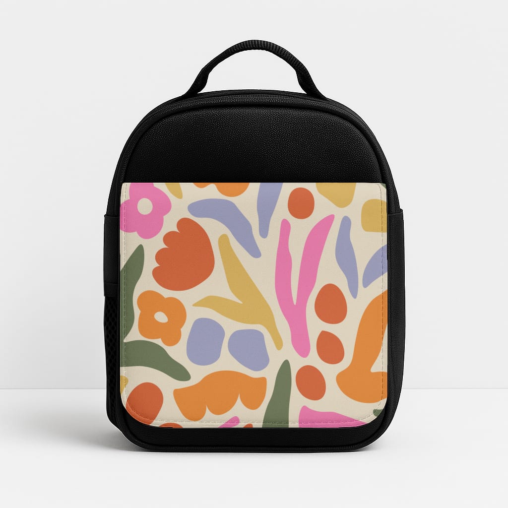 Abstract Floral Pattern - Floral Lunchbox