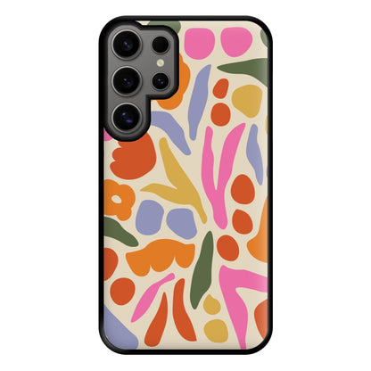 Abstract Floral Pattern - Floral Phone Case for Galaxy S24 Ultra