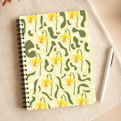 Daffodil Pattern - Floral Notepad