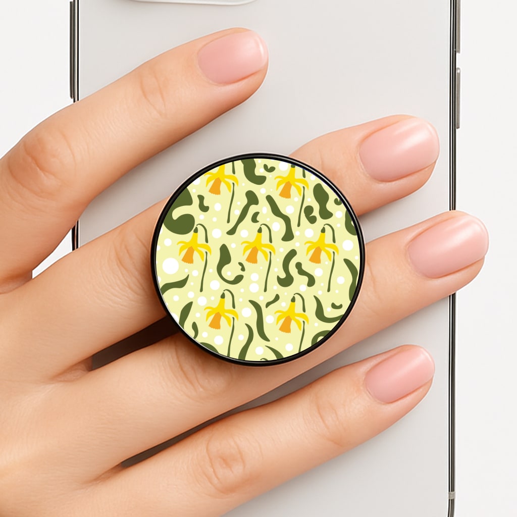 Daffodil Pattern - Floral FunGrip