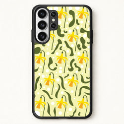 Daffodil Pattern - Floral Phone Case for Galaxy S26 Ultra
