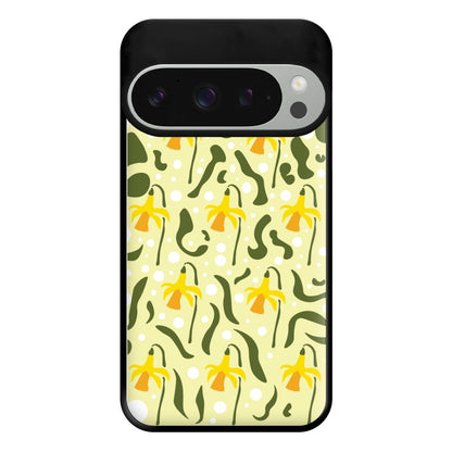 Daffodil Pattern - Floral Phone Case for Google Pixel 9 Pro XL