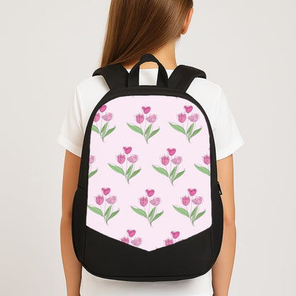 Pink Pattern - Floral Backpack