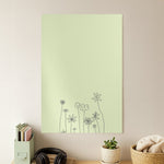 Floral Outline - Floral Poster