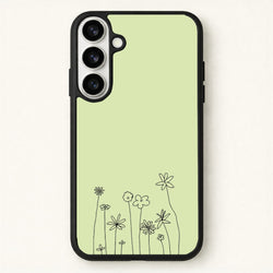 Floral Outline - Floral Phone Case for Galaxy S26
