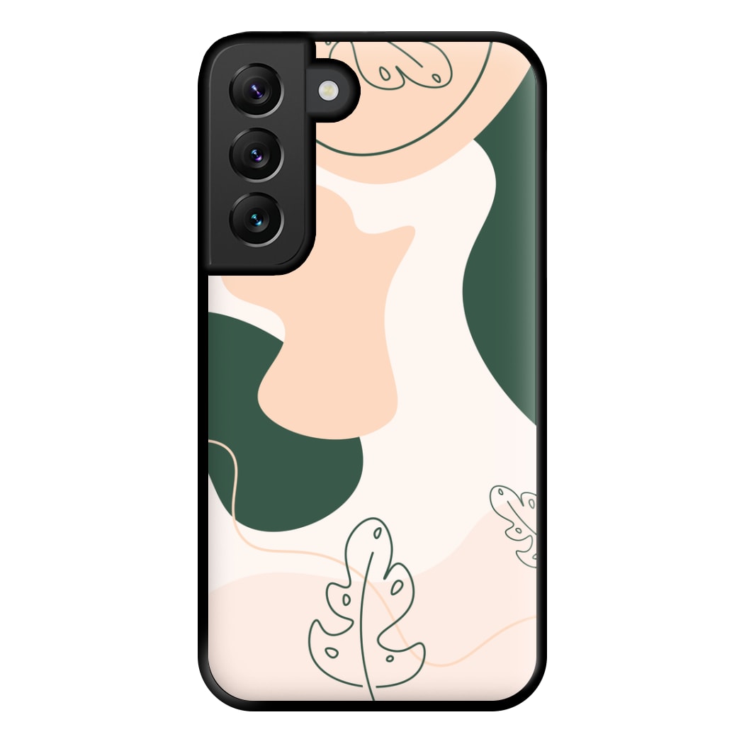 Abstract Leafs - Floral Phone Case for Galaxy S22 Plus