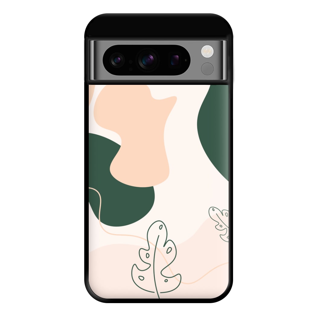 Abstract Leafs - Floral Phone Case for Google Pixel 8 Pro