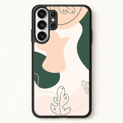 Abstract Leafs - Floral Phone Case for Galaxy S26 Ultra