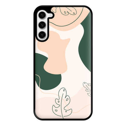 Abstract Leafs - Floral Phone Case for Galaxy S23 Plus