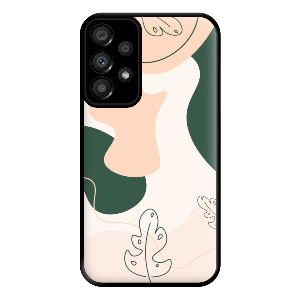 Abstract Leafs - Floral Phone Case for Galaxy A33