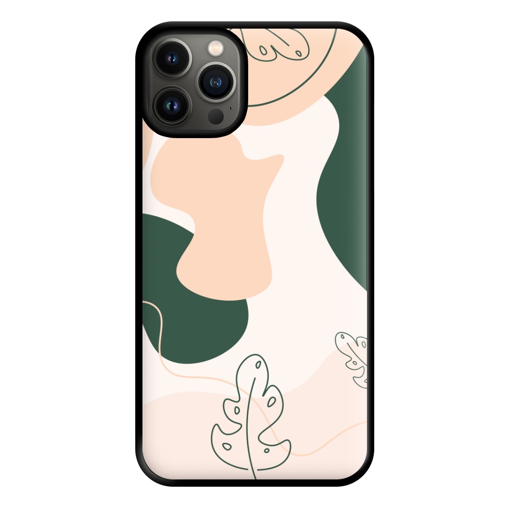 Abstract Leafs - Floral Phone Case for iPhone 13