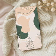 Abstract Leafs - Floral Flip / Wallet Phone Case 5