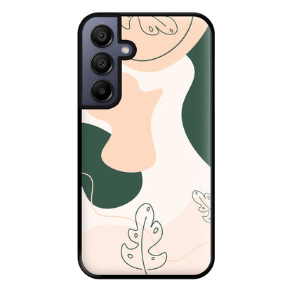 Abstract Leafs - Floral Phone Case for Galaxy A15