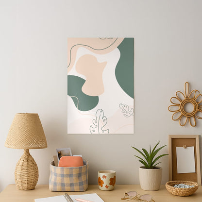 Abstract Leafs - Floral Art Print