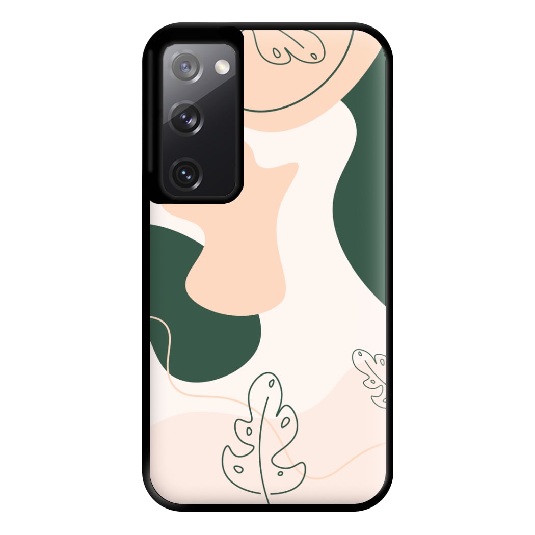 Abstract Leafs - Floral Phone Case for Galaxy S20FE